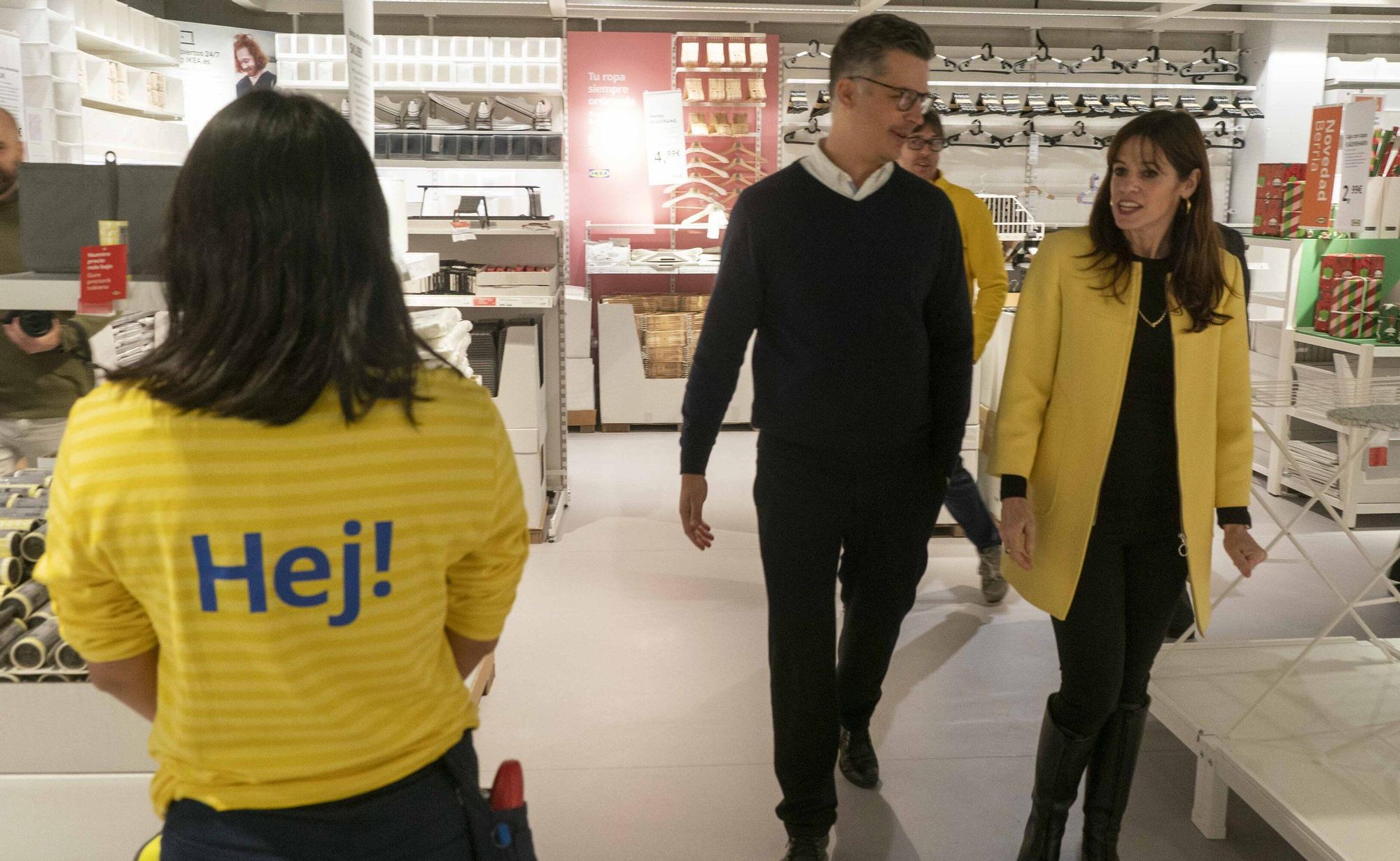 Fotos de la inauguración de la nueva tienda de Ikea en Vitoria
