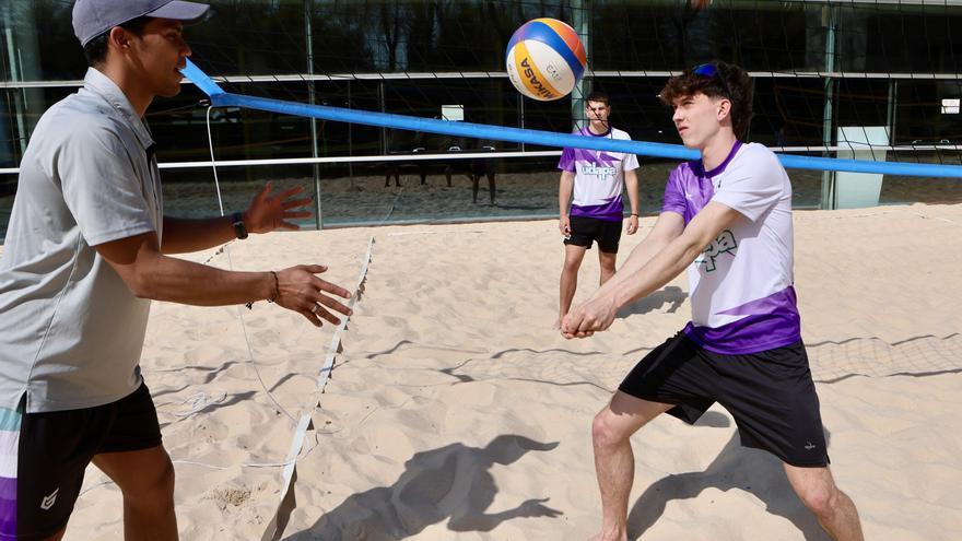 El Parque de Gamarra contará con tres pistas de voley playa