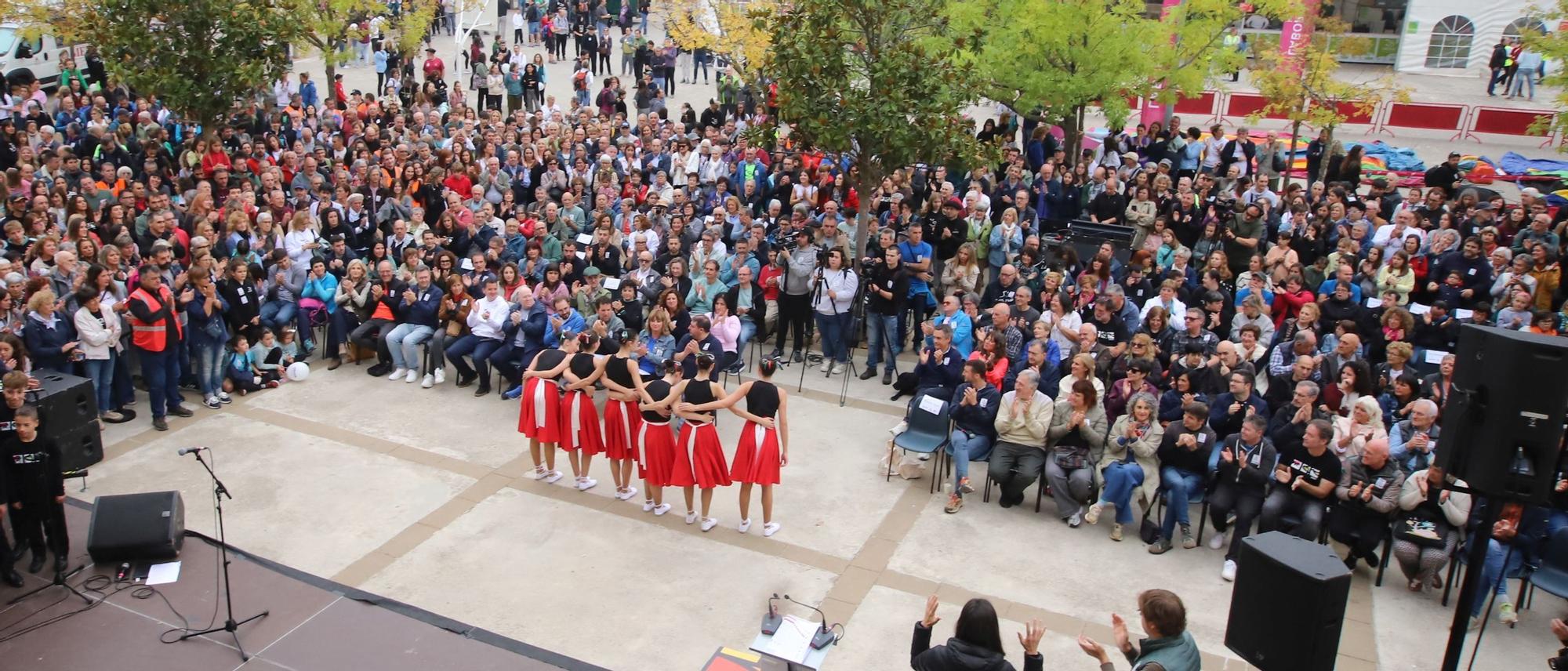 Fotos: Nafarroa Oinez 2025 en la ikastola Paz de Ziganda de Villava - Atarrabia