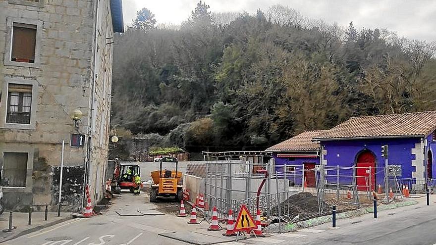Las obras de la calle Osio empiezan 
a tomar forma