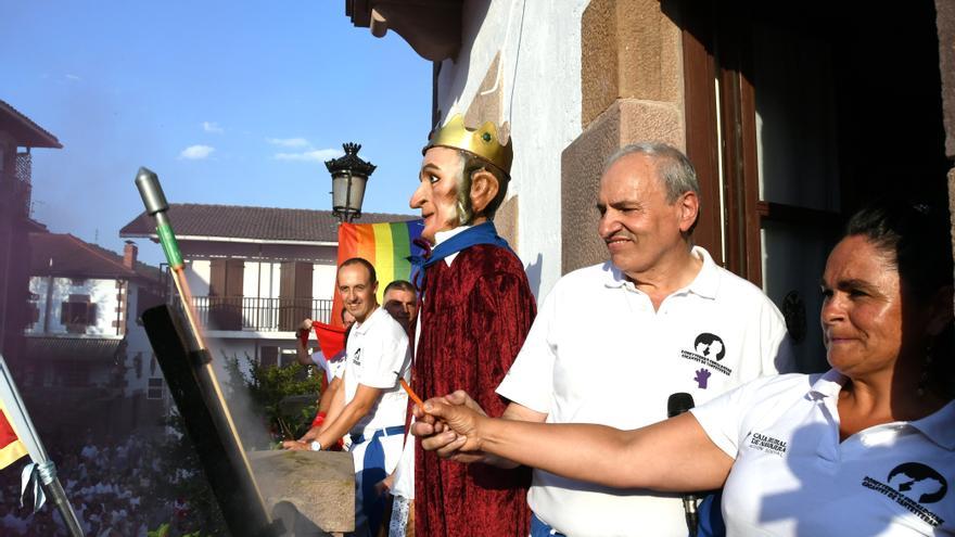 Peio y Luzia abren la fiesta en Doneztebe