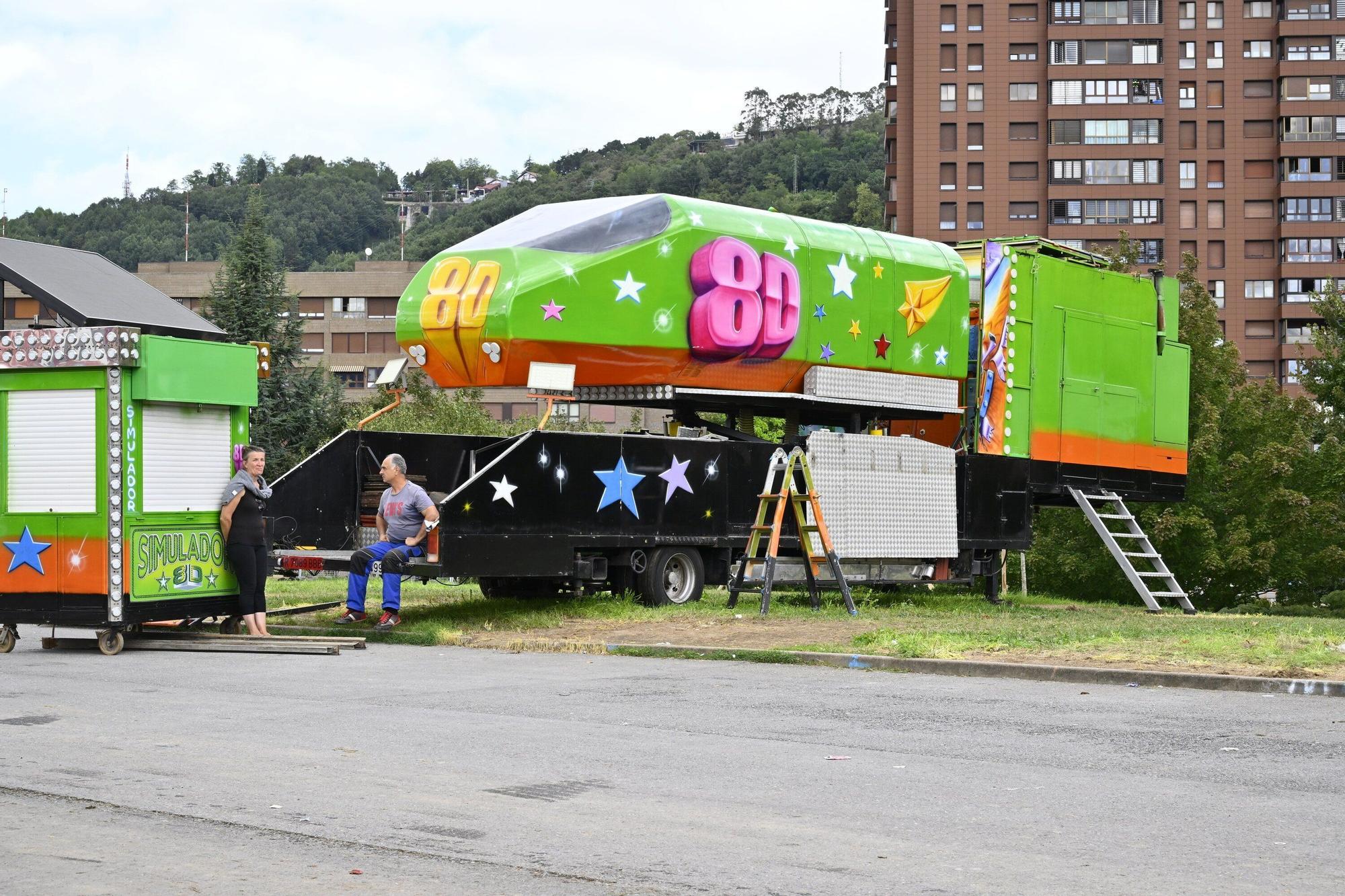 En fotos: las barracas se despiden del parque Etxebarria hasta el año que viene