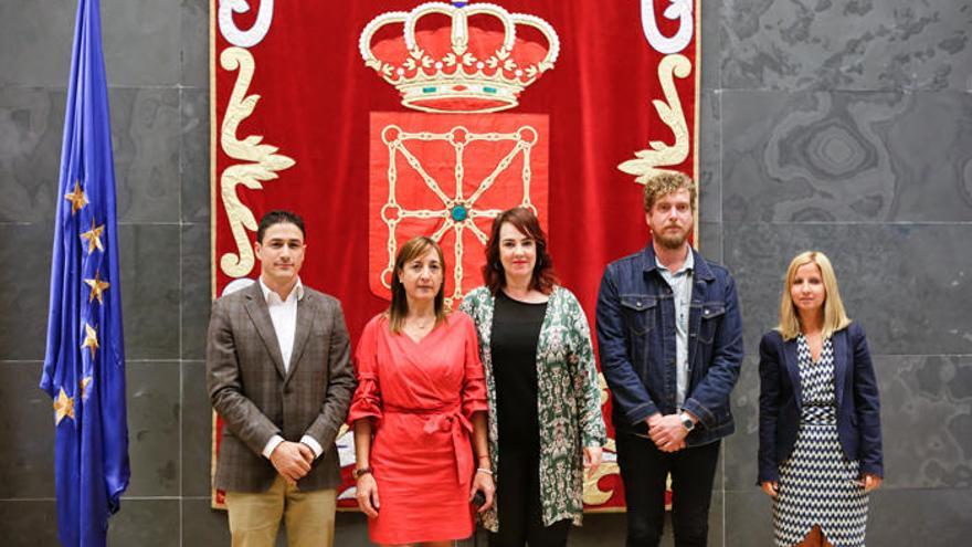 Conchi Ruiz López, nueva parlamentaria foral del PSN. P.N.