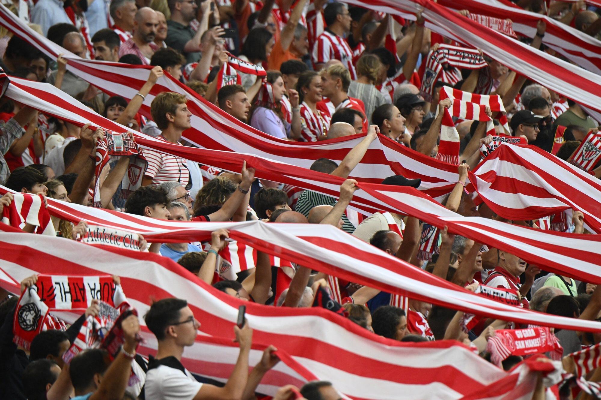 El Athletic - Rayo Vallecano, en imágenes