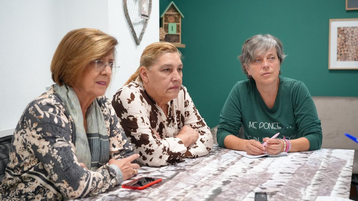 En un momento de la entrevista