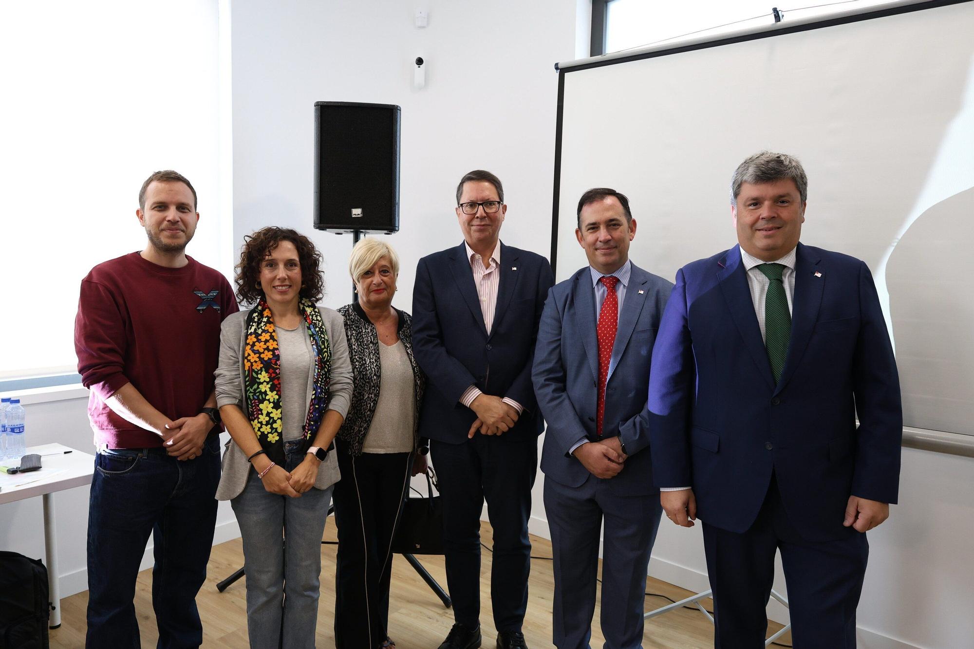 Álvaro Pérez, Nora Abete, Itziar Urtasun, Gonzalo Olabarria, Asier Abaunza y Juan Ibarretxe.