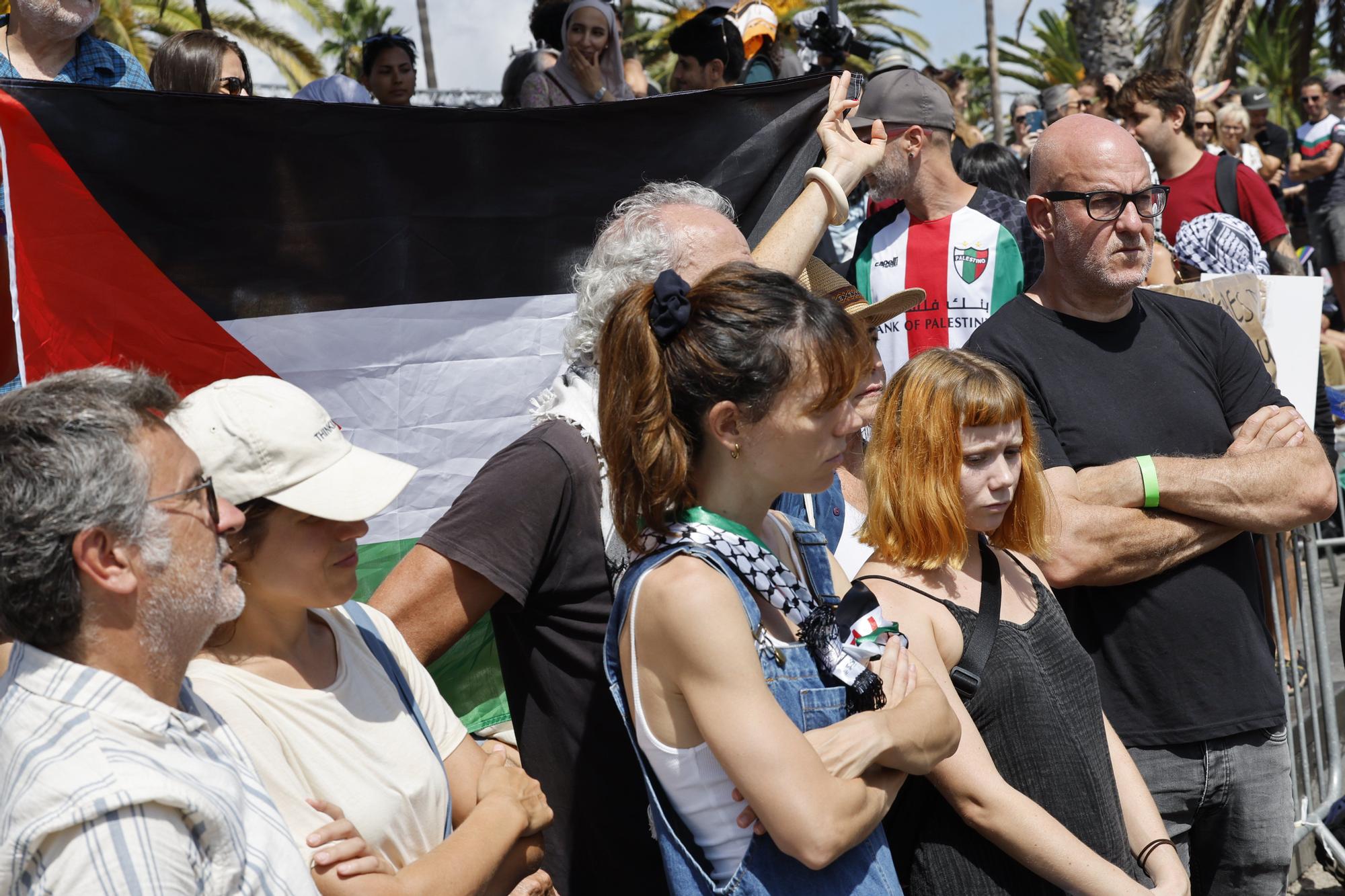 Fotos: La flotilla Global Sumud zarpa rumbo a Gaza