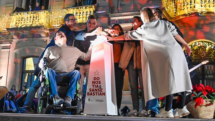 El encendido de Navidad de Donostia tendrá lugar a las 19.30 horas del día 28 de noviembre