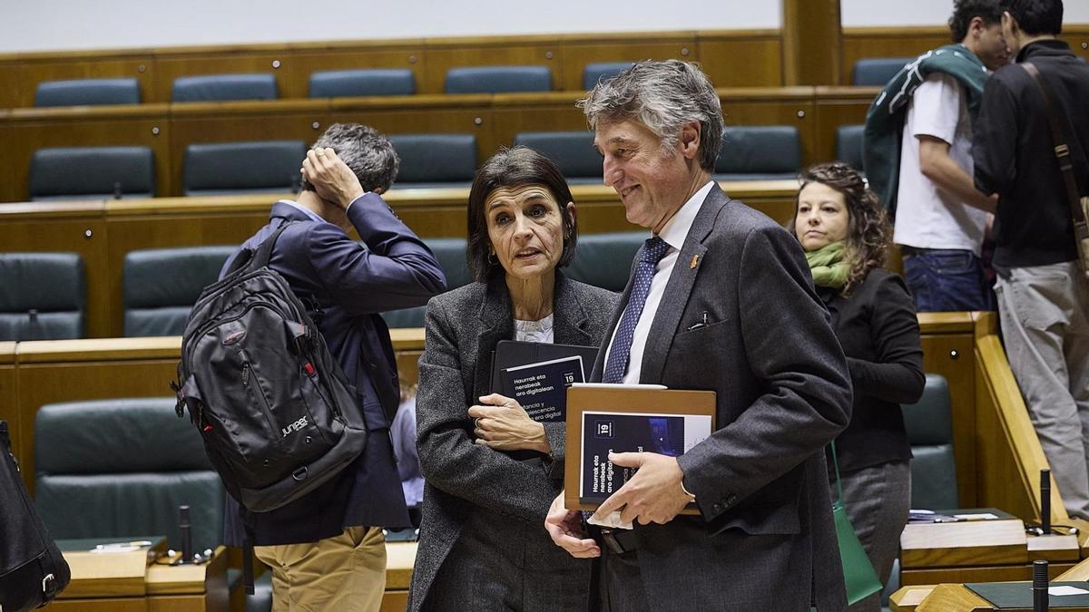 Las aportaciones del Departamento de Bienestar, Juventud y Reto Demográfico han sido presentadas por la consejera Nerea Melgosa