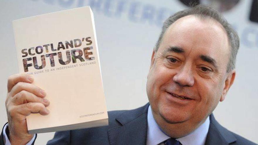 Alex Salmond promete una Escocia &quot;más próspera y justa&quot; si logra la independencia