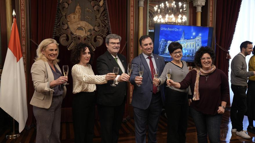 Aburto, tras aprobar las cuentas de Bilbao de 2026: "Que sea un año cargado de buenas noticias"