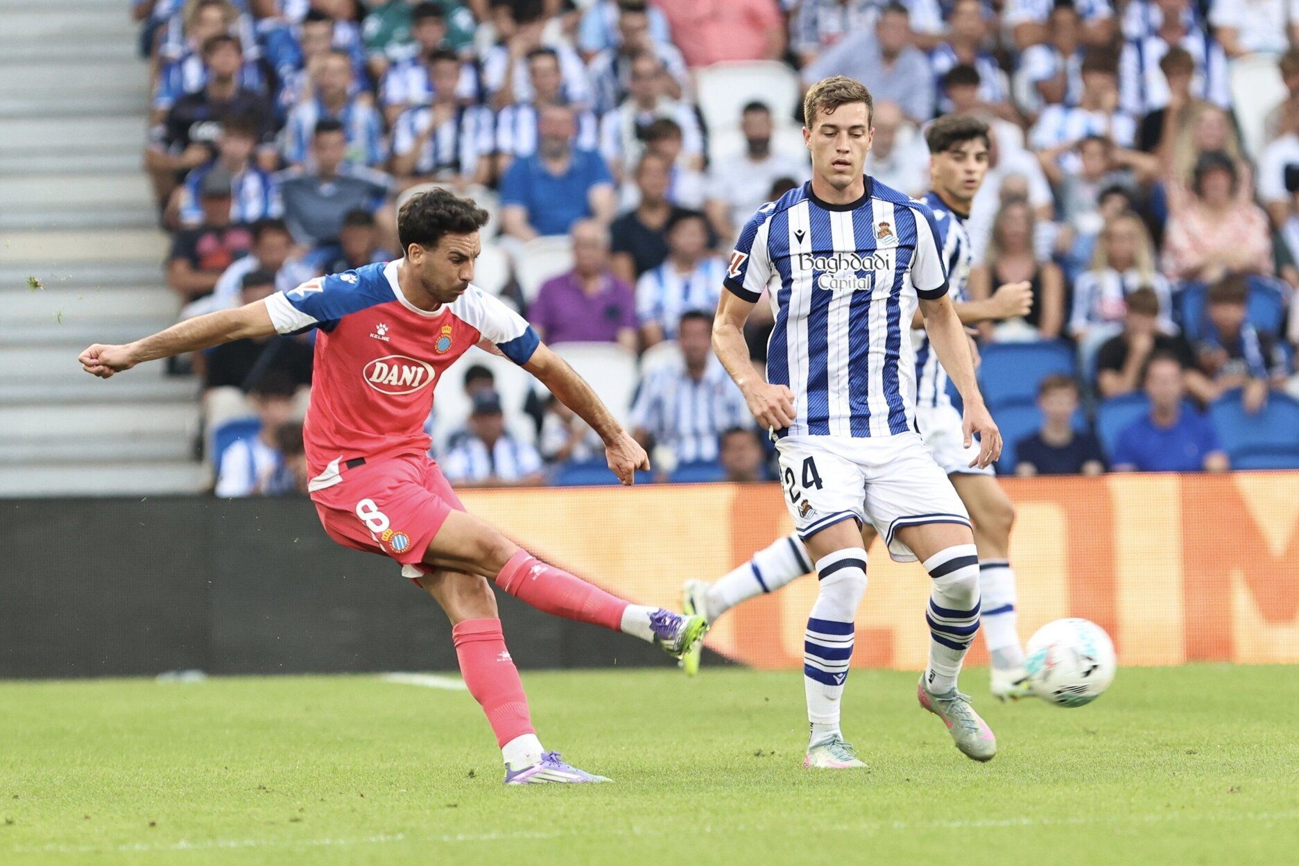 Partido loco en Anoeta de la Real Sociedad y el Espanyol