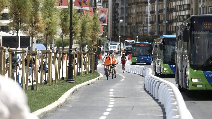 Donostia registrará el miércoles cortes de tráfico por el paso de la Vuelta