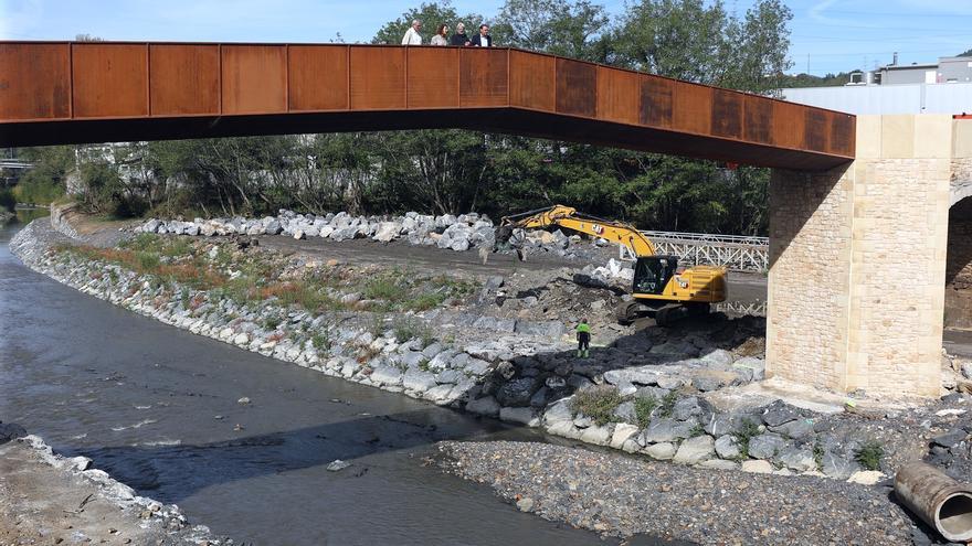 El puente Mercadillo de Galdakao reabre el viernes tras 10 meses