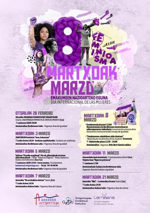 Programa de actividades de Arrigorriaga