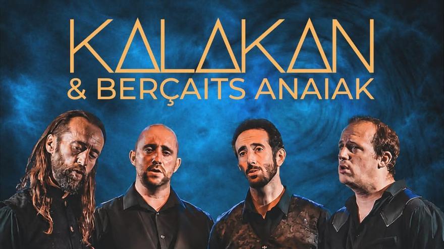 Concierto en Amaiur de Kalakan & Berçaits Anaiak