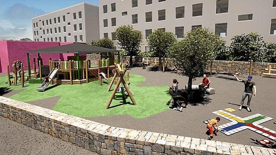 Plus de ocio infantil para el barrio Zabalotegi de Bergara