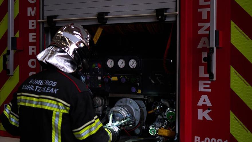 Atendidos un incendio en un establecimiento y una fuga de gas en un inmueble este viernes en el Casco Viejo de Pamplona