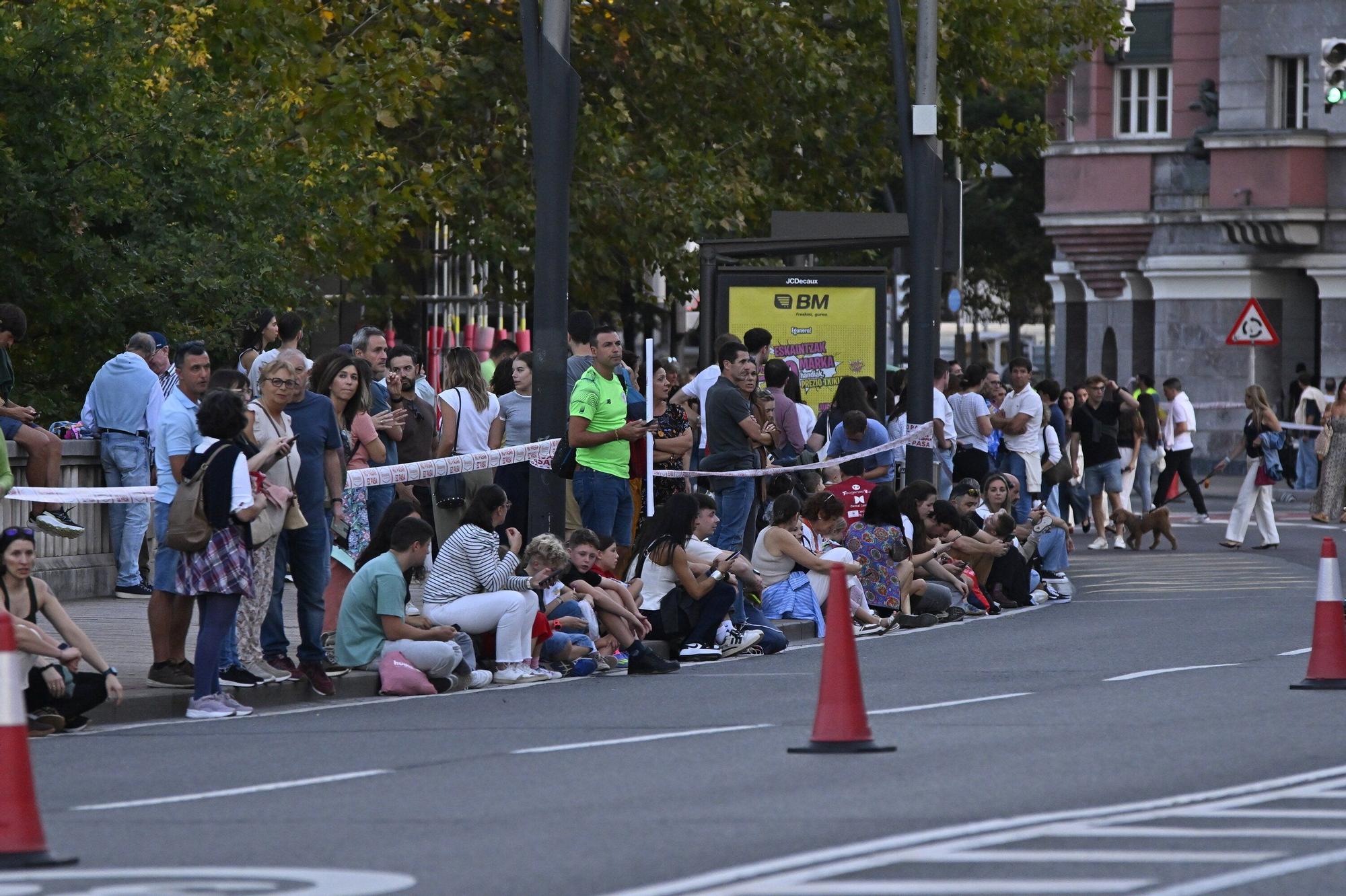 El Bilbao Night Marathon, en imágenes