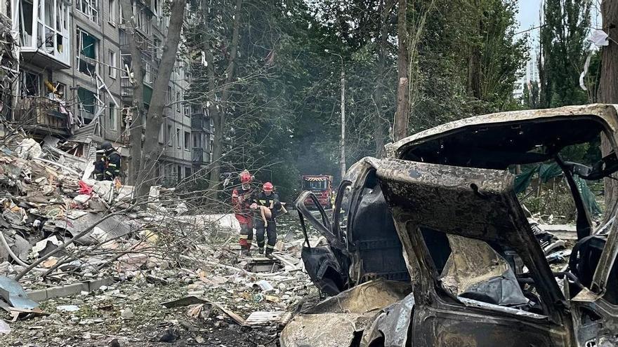 Un ataque ruso con misiles deja seis muertos y más de 50 heridos en Kiev
