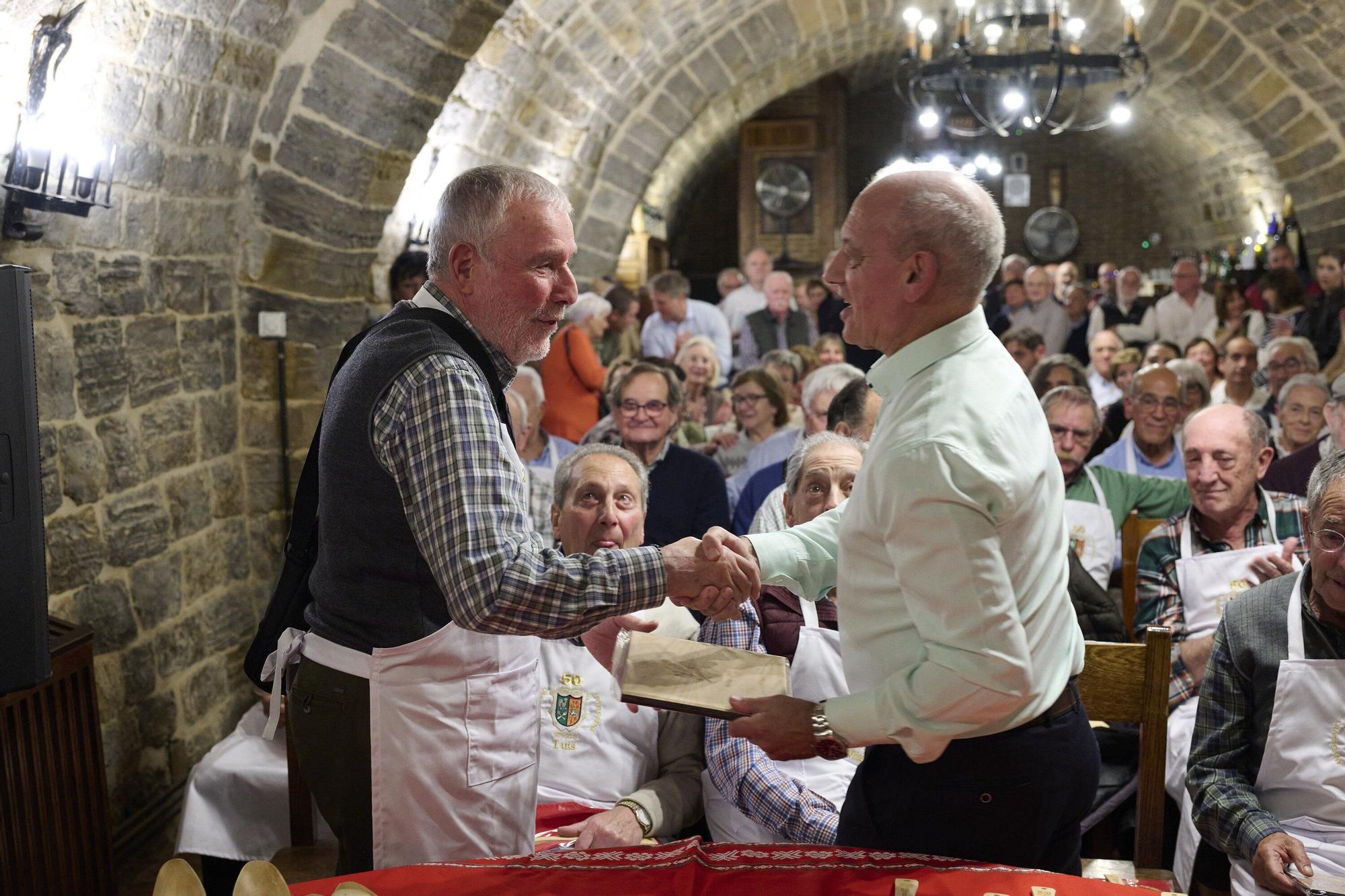 La sociedad gastronómica y cultural Gure Leku cumple 50 años