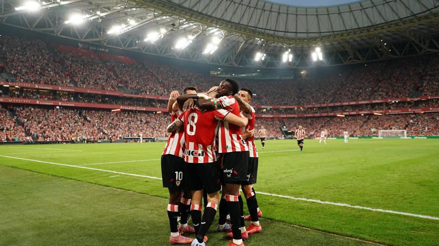 El Athletic - Rayo Vallecano, en imágenes