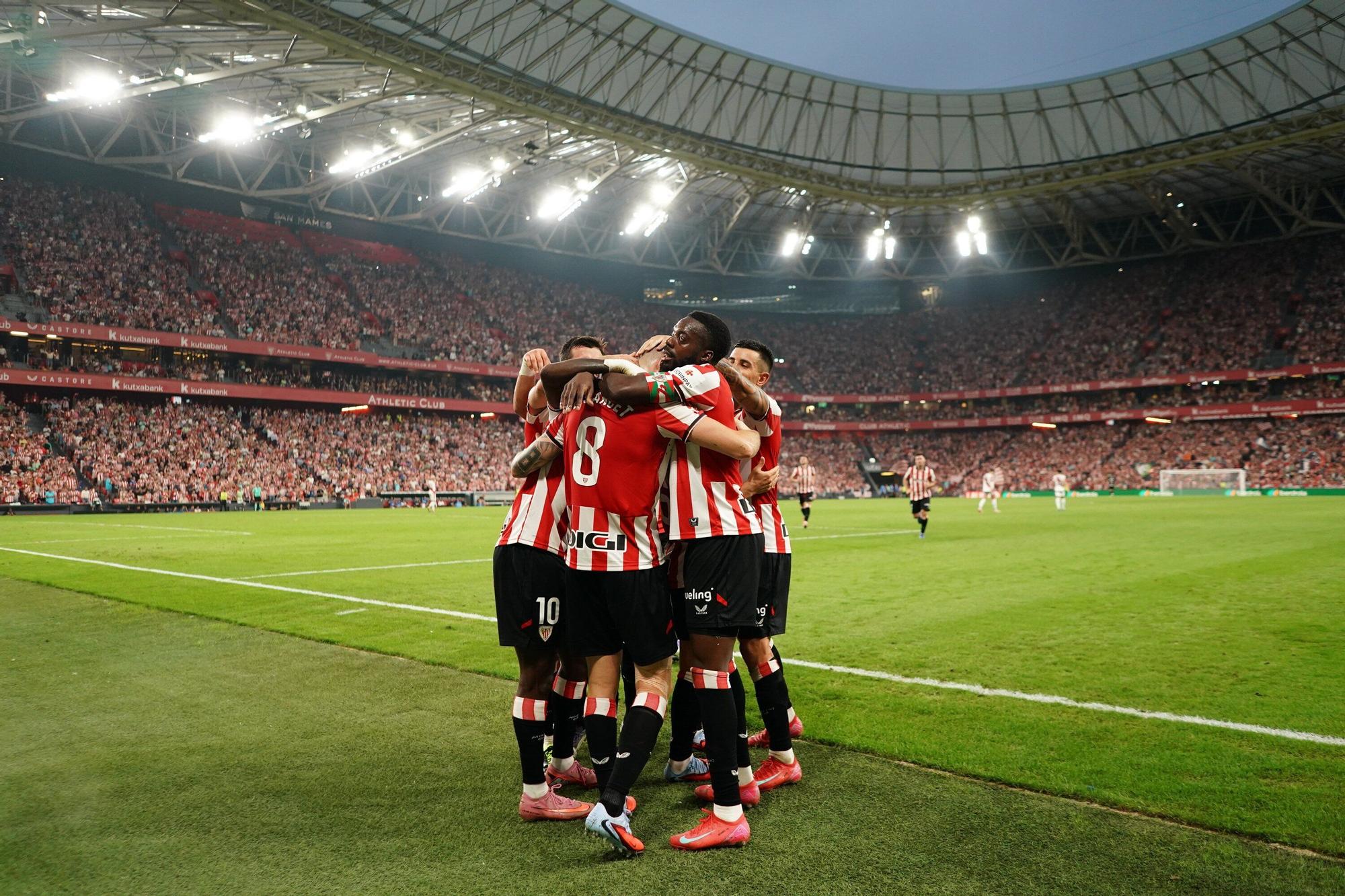 El Athletic - Rayo Vallecano, en imágenes