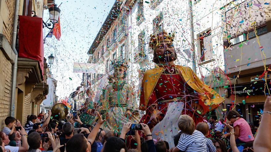 Fiestas de Villava | Despedida de la Comparsa de Gigantes