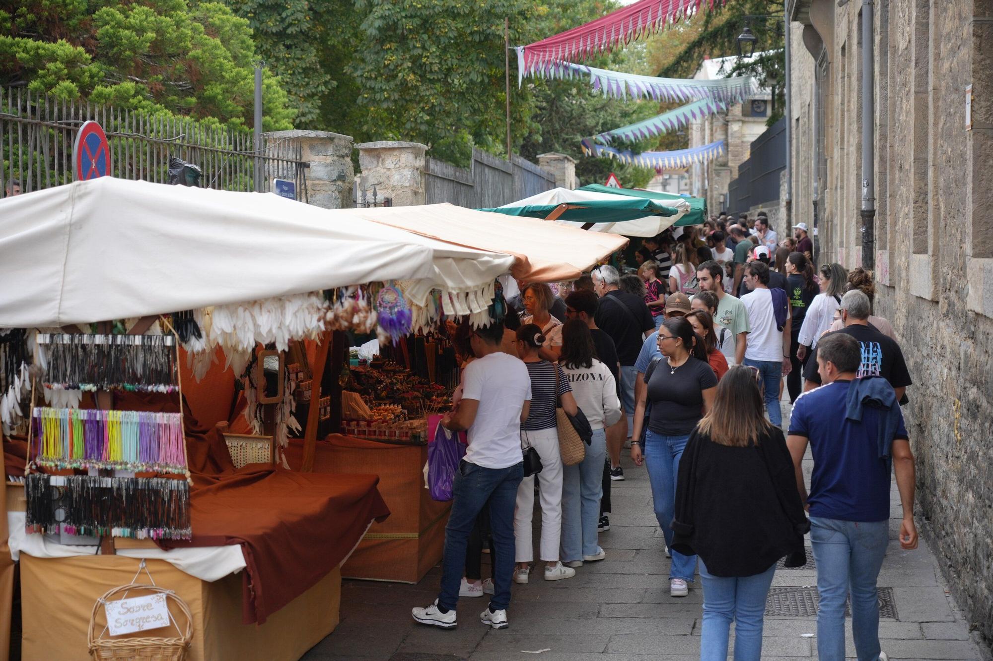 En imágenes: Domingo, último día del mercado medieval de Vitoria-Gasteiz