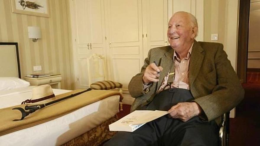El autor de la serie de best sellers que tienen a Wilt como protagonista visitó Bilbao en 2010 para recoger el premio BBK-La Risa de Bilbao.