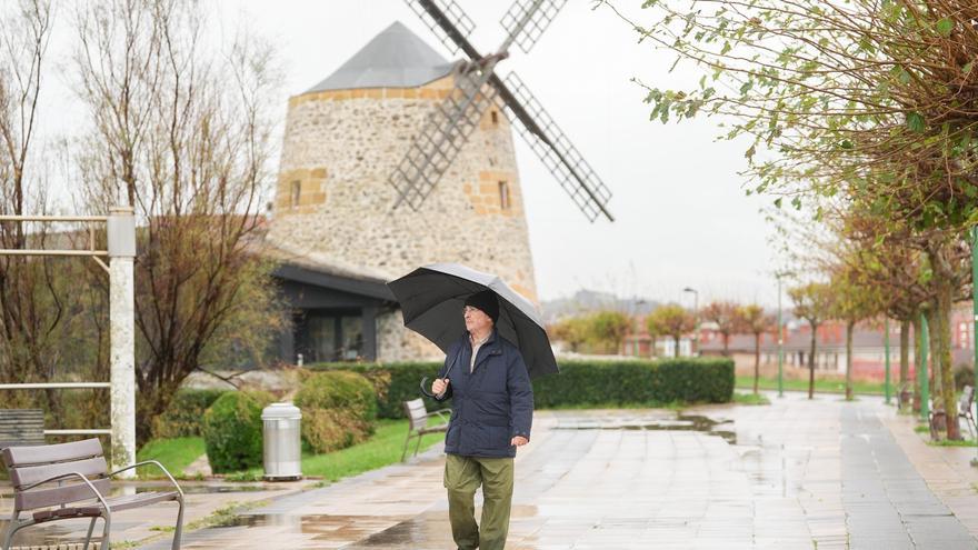 El frío se instala en Bizkaia: lluvias, viento y heladas marcarán el resto de la semana