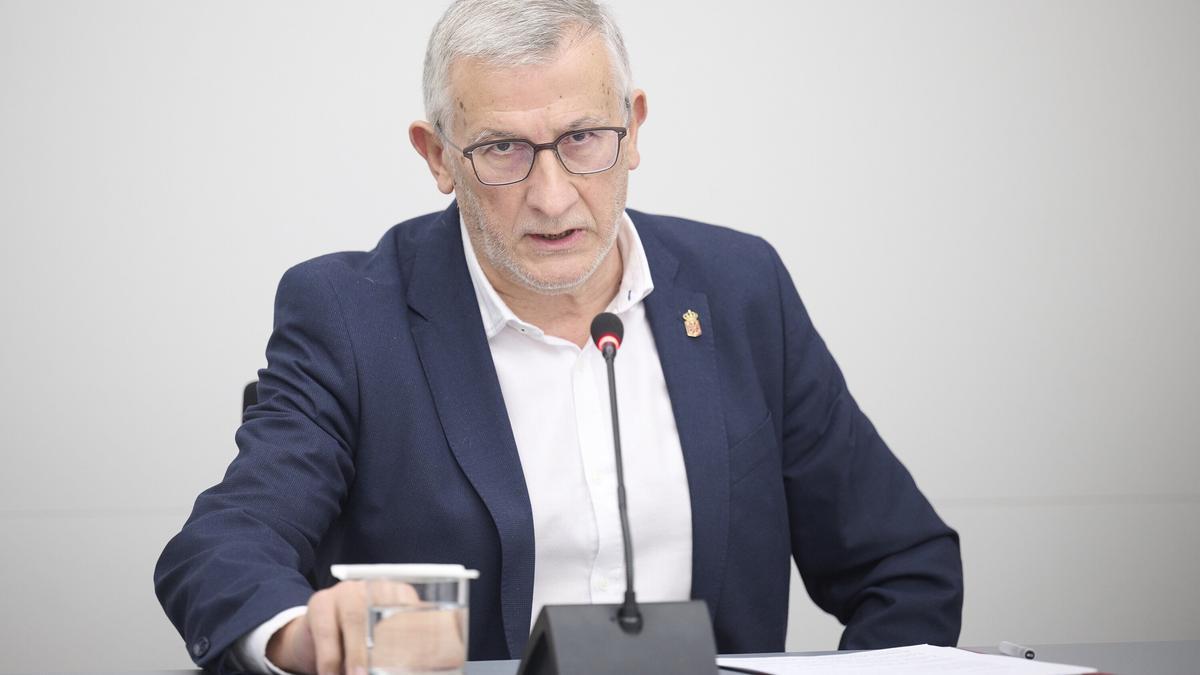 El vicepresidente primero Félix Taberna.