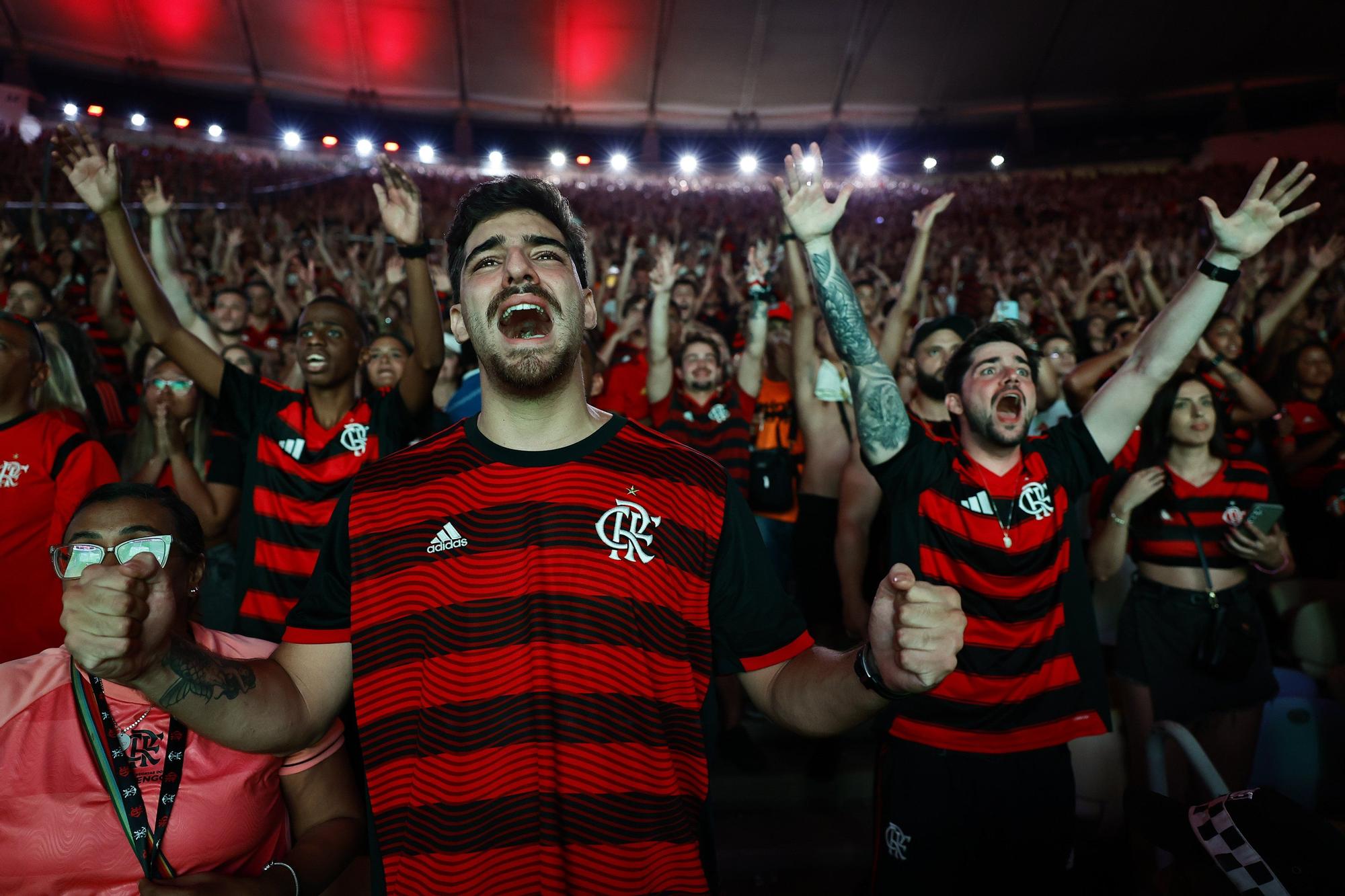 En imágenes: Flamengo le da a Brasil el vigésimo quinto título de la Copa Libertadores