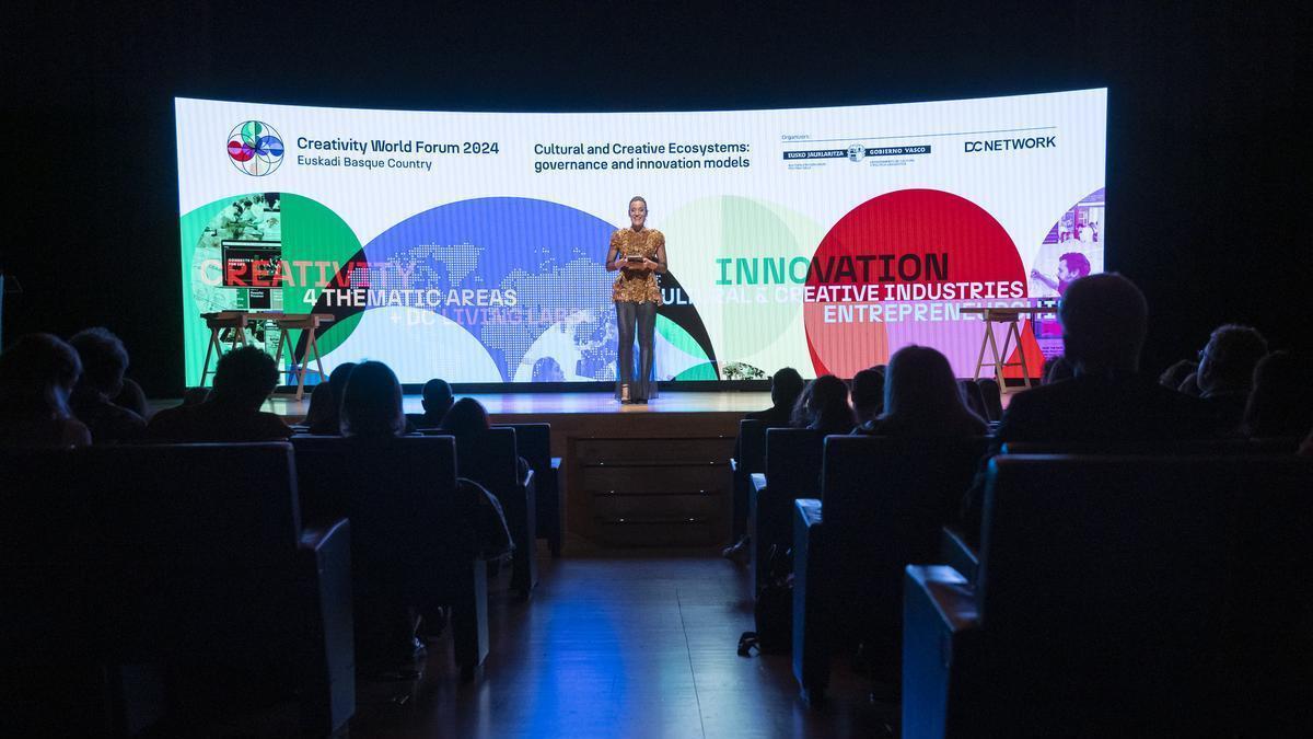 El Creativity World Forum organizado en Bilbao por el Gobierno Vasco.