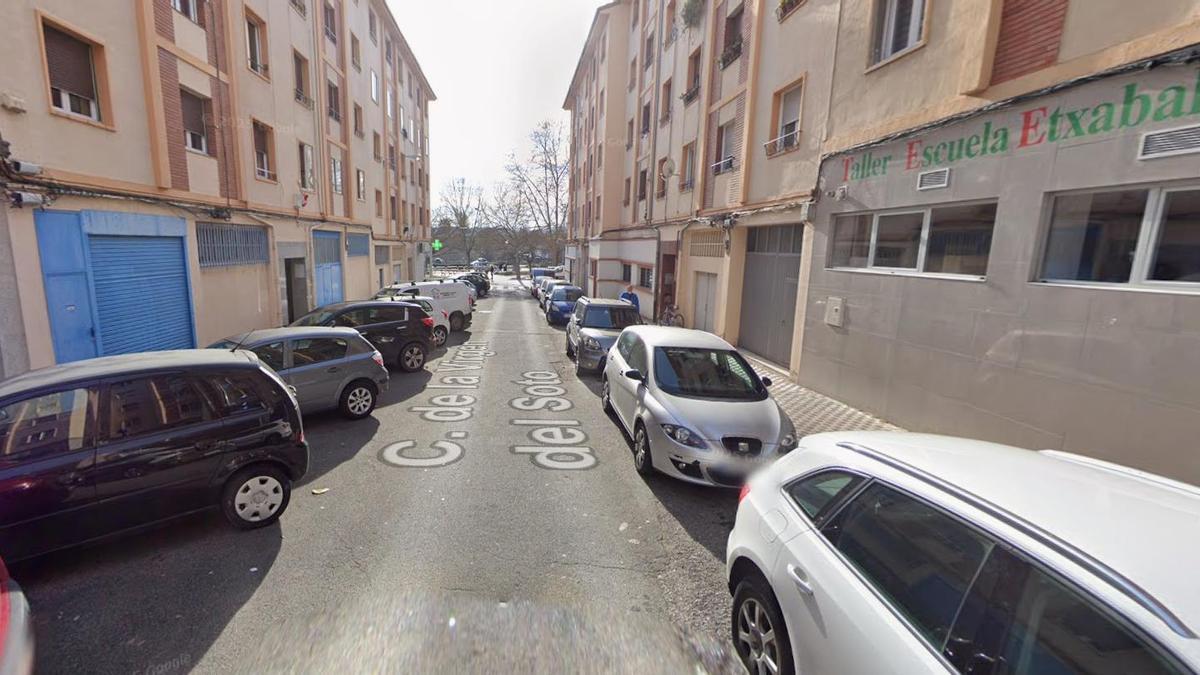 Vista de la calle Virgen del Soto