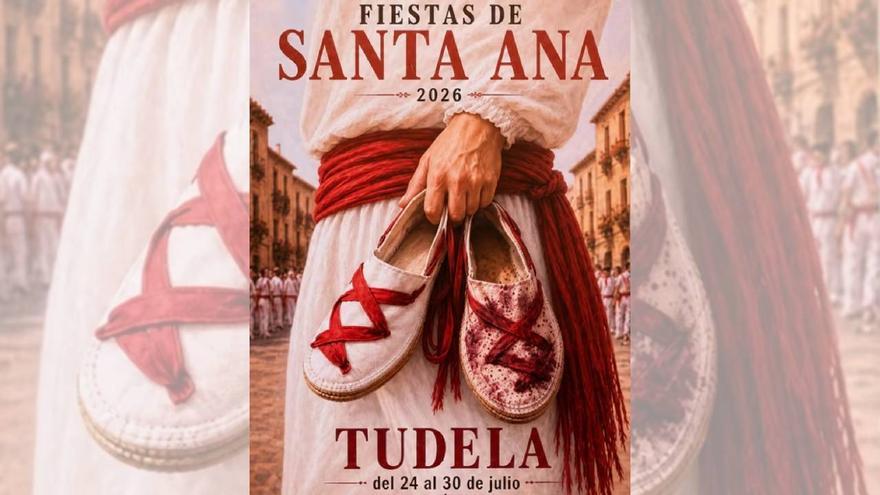 Polémica en Tudela por el posible uso de Inteligencia Artificial en el cartel de fiestas