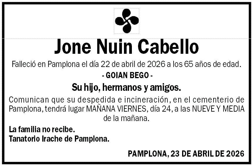 Jone Nuin Cabello