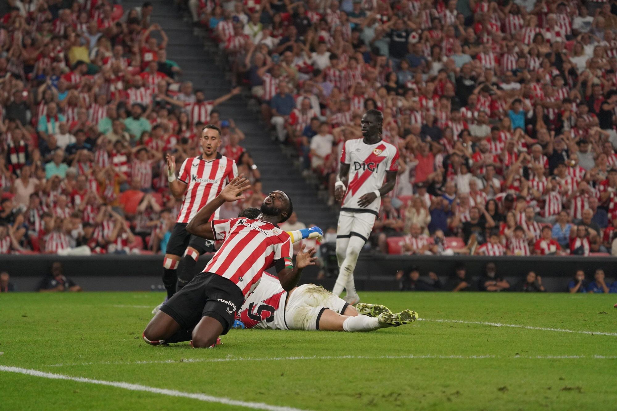 El Athletic - Rayo Vallecano, en imágenes