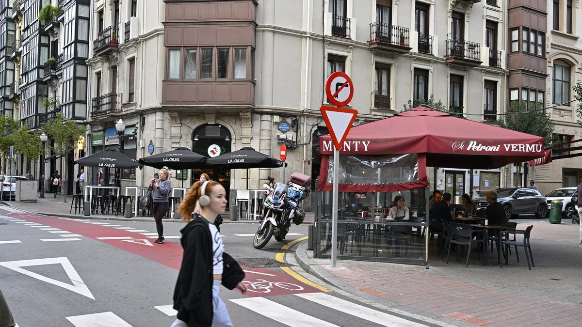 Uribitarte Anaitasuna considera que algunos tramos de la calle Heros podrían estar densificados.