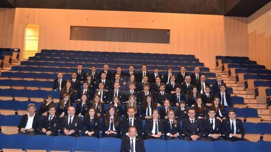 Foto de grupo más reciente de la banda de Corella.