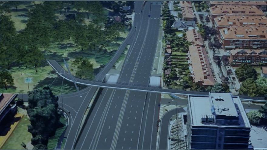 A través de La Avanzada, se construirá un paso elevado o pasarela entre la calle Artatza y la avenida Txikia.