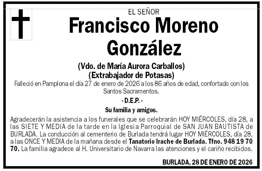 Francisco Moreno González