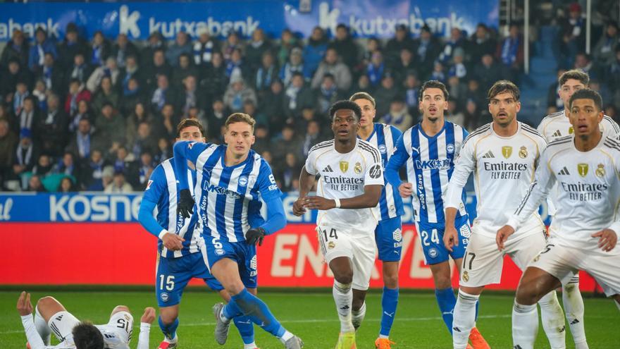 Alavés 1-2 Real Madrid: de la esperanza al desencanto