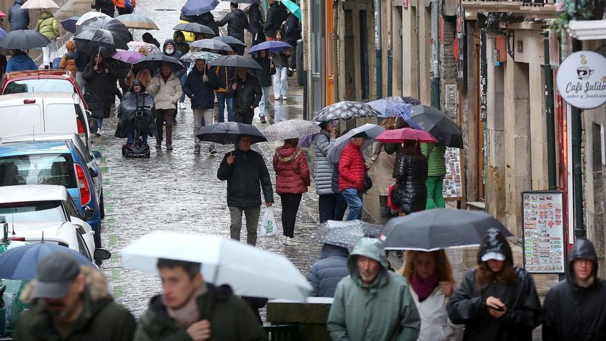 La lluvia se queda en Navarra: aviso amarillo por precipitaciones y nieve en el Pirineo