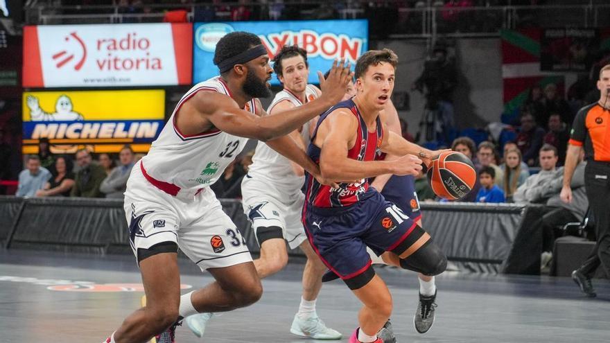 Un pragmático Baskonia empequeñece al Armani