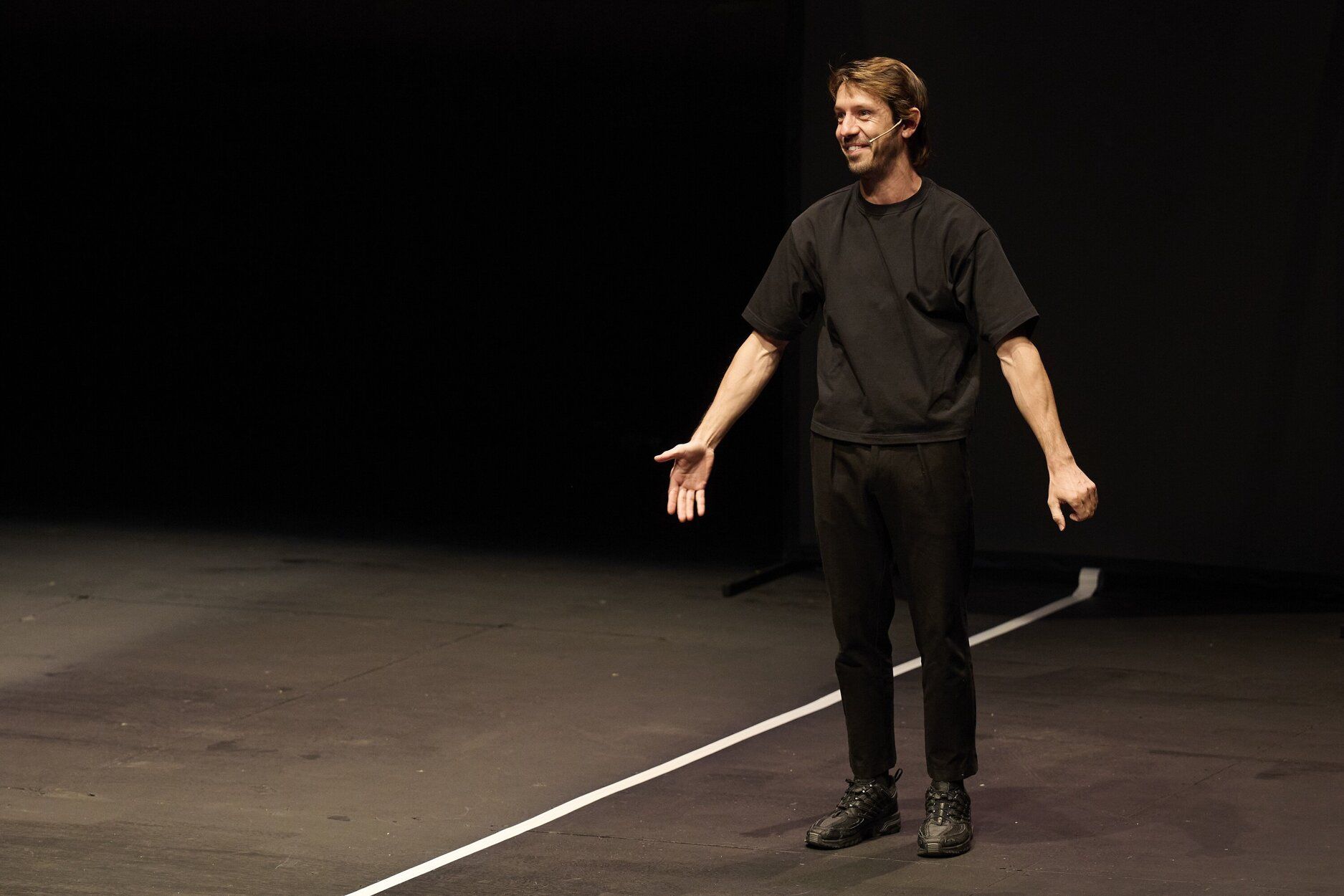 Imágenes de la representación de 'De Nao Albert y Marcel Borràs' en el Festival de Teatro de Olite