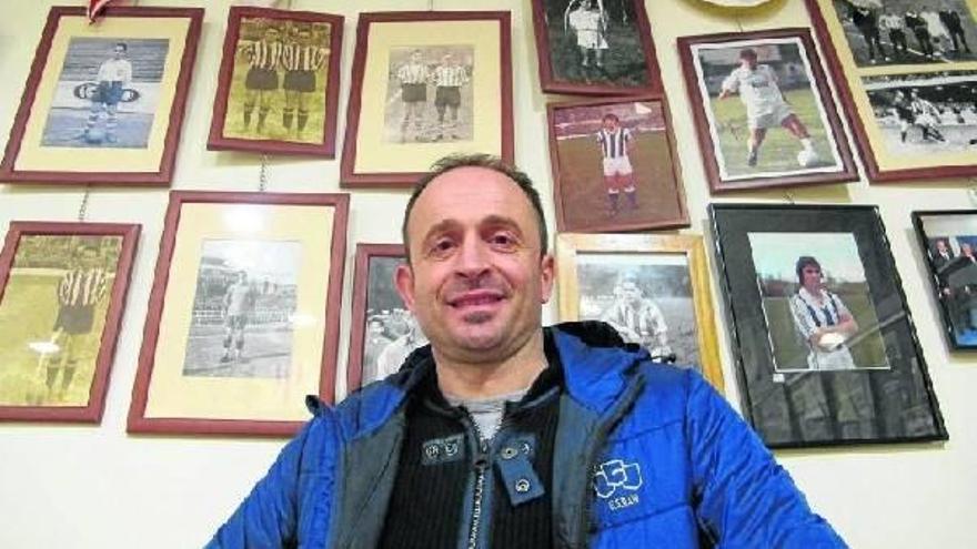 Luis Garmendia, exjugador y directivo de la Sociedad Deportiva Beasain.