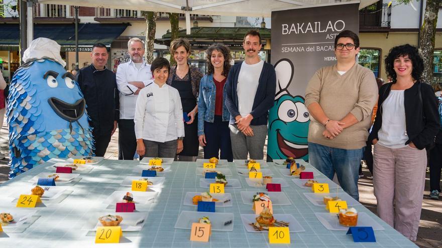 25 bares y restaurantes de Hernani compiten por el mejor pintxo de bacalao