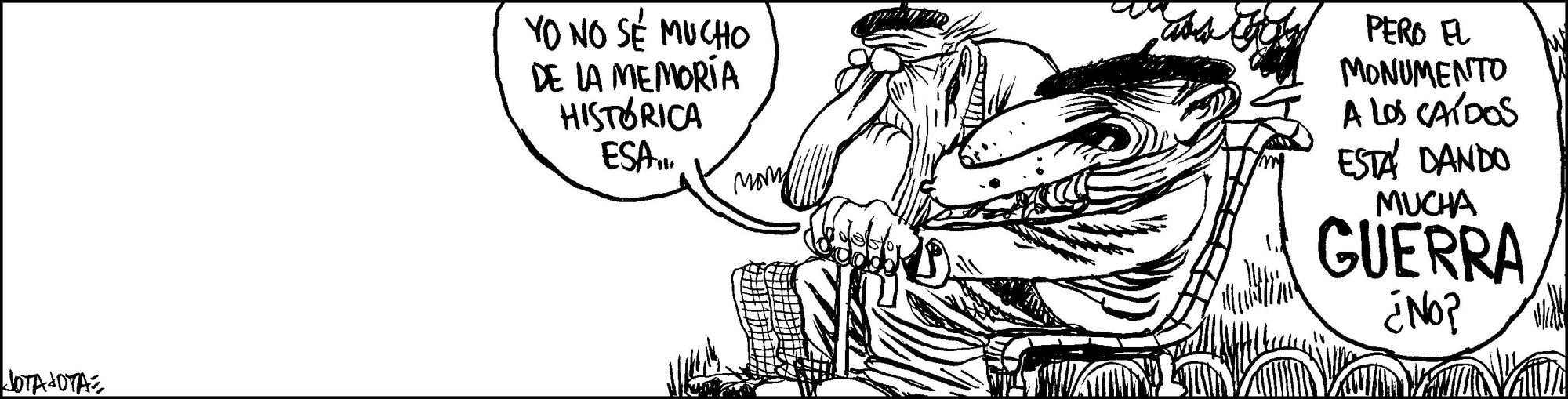 La tira de Jota Jota.