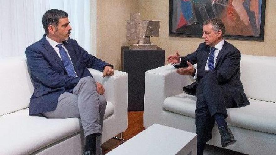 Urkullu traslada a Goia su compromiso con Donostia